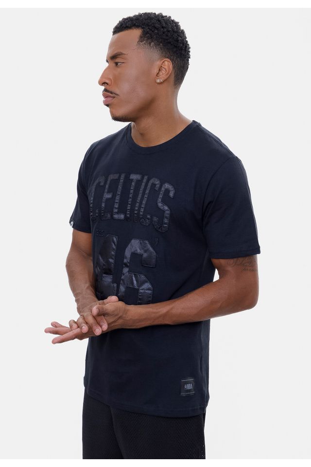 Camiseta-NBA-Year-Applique-Boston-Celtics-Preta