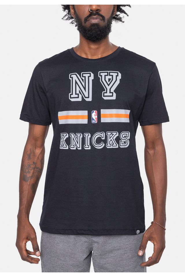 Camiseta-NBA-Color-Stripes-New-York-Knicks-Preta