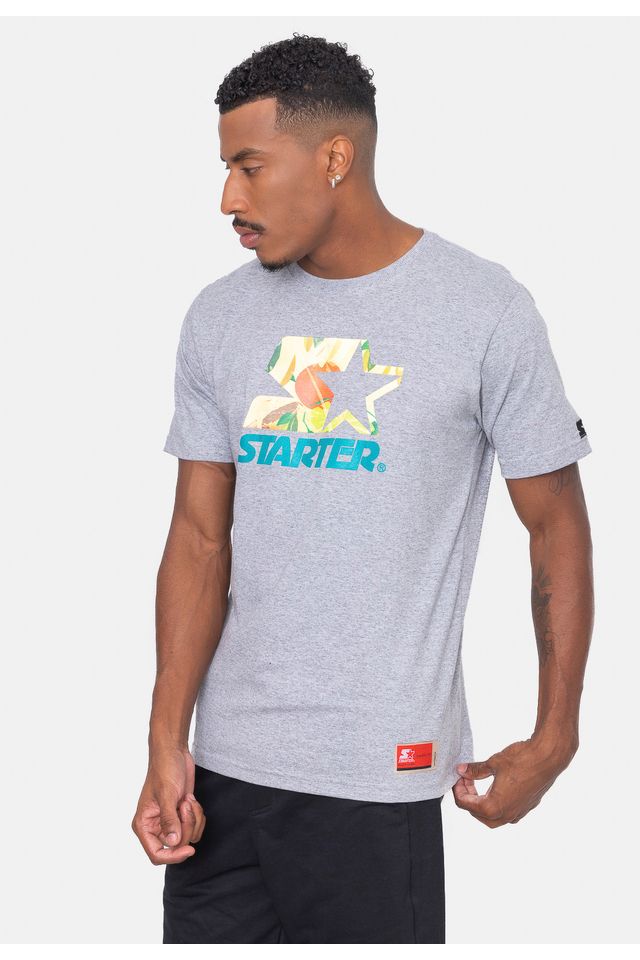 Camiseta-Starter-Citric-Cinza-Mescla Camiseta-Starter-Citric-Cinza-Mescla