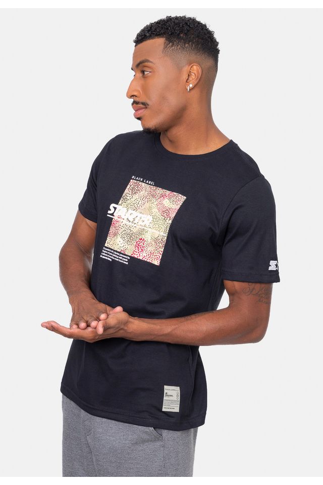 Camiseta-Starter-Botanico-Preta