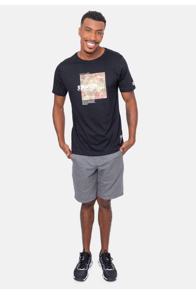 Camiseta-Starter-Botanico-Preta