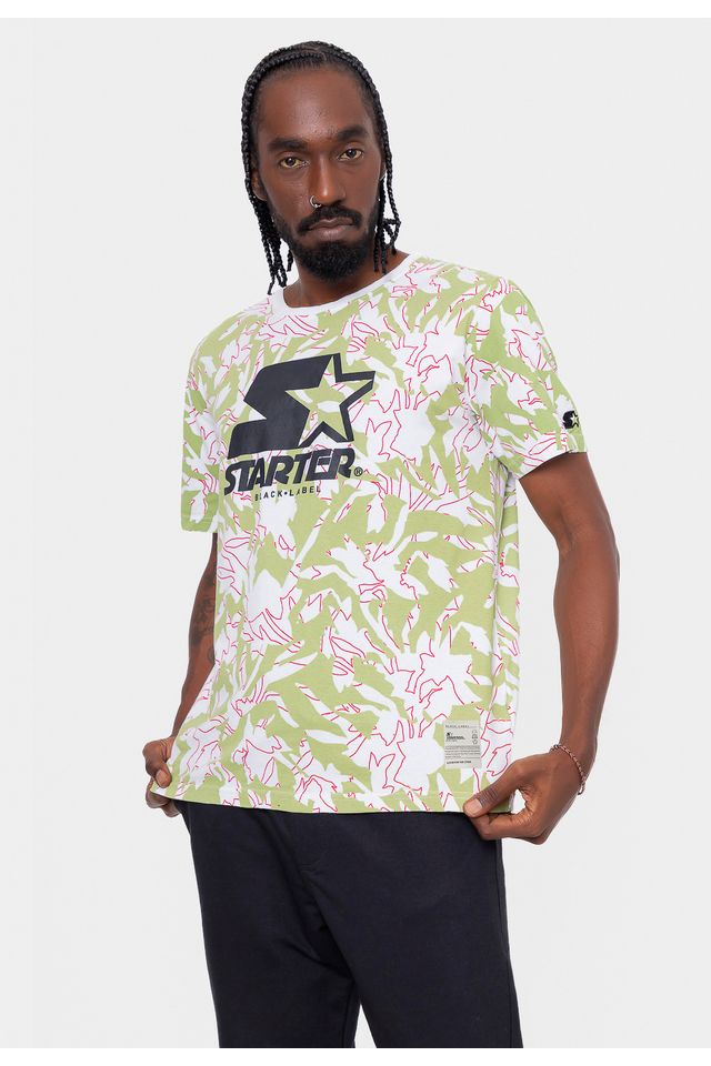 Camiseta-Starter-Folhagem-Off-White
