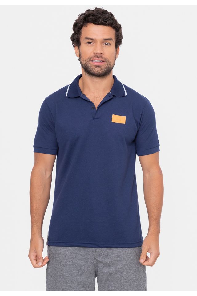 Camisa-Polo-Starter-Piquet-Azul Camisa-Polo-Starter-Piquet-Azul