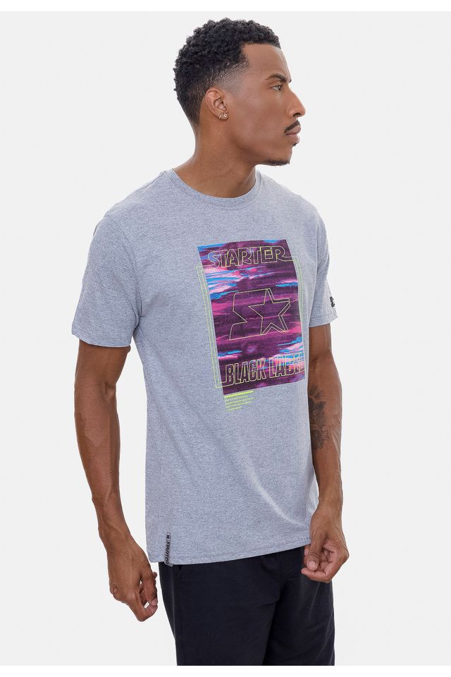 Camiseta-Starter-Estampada-Cinza-Mescla