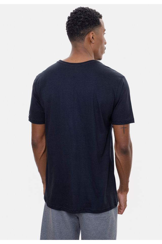 Camiseta-Starter-Estampada-Preta