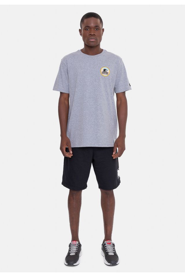 Camiseta-Starter-Patch-Cinza-Mescla