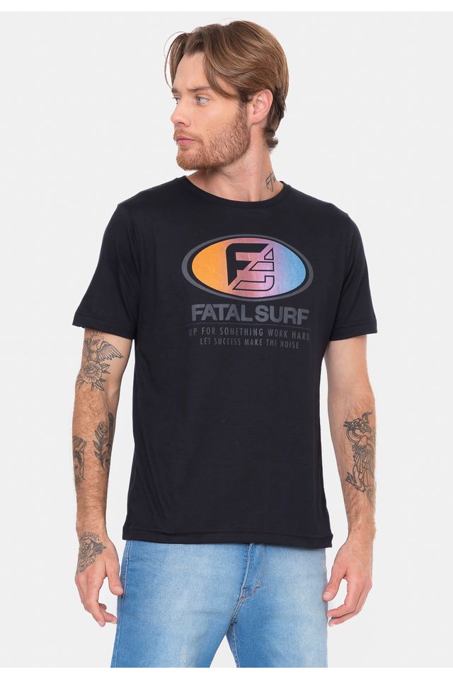 Camiseta-Fatal-Worn-Preta