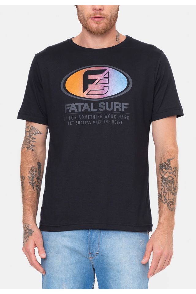Camiseta-Fatal-Worn-Preta