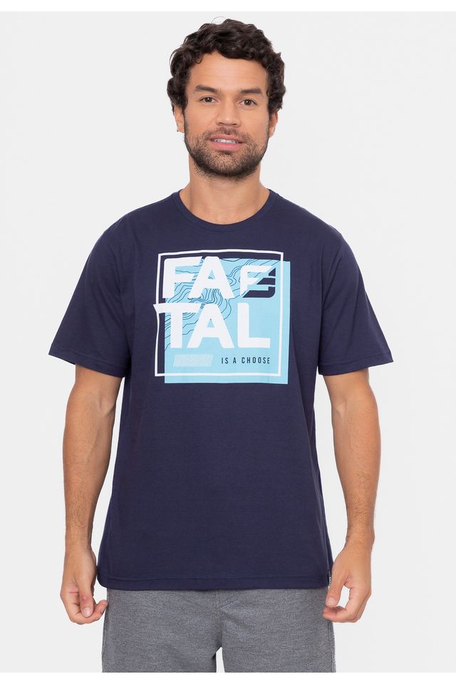 Camiseta-Fatal-France-Azul-Marinho