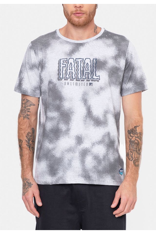 Camiseta-Fatal-Games-Cinza-Mescla