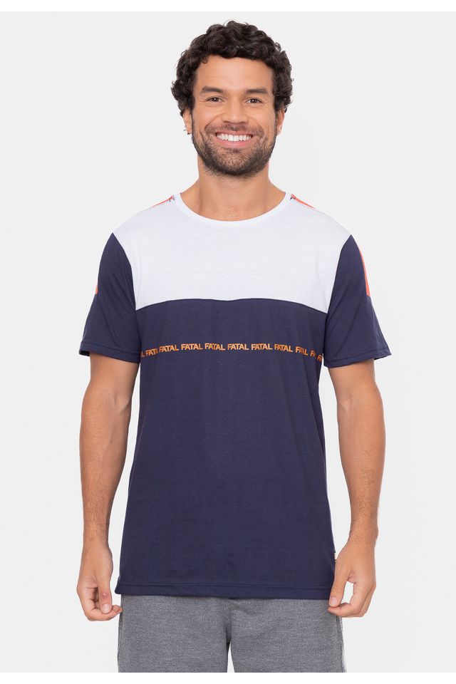 Camiseta-Fatal-Especial-Okoye-Azul-Marinho