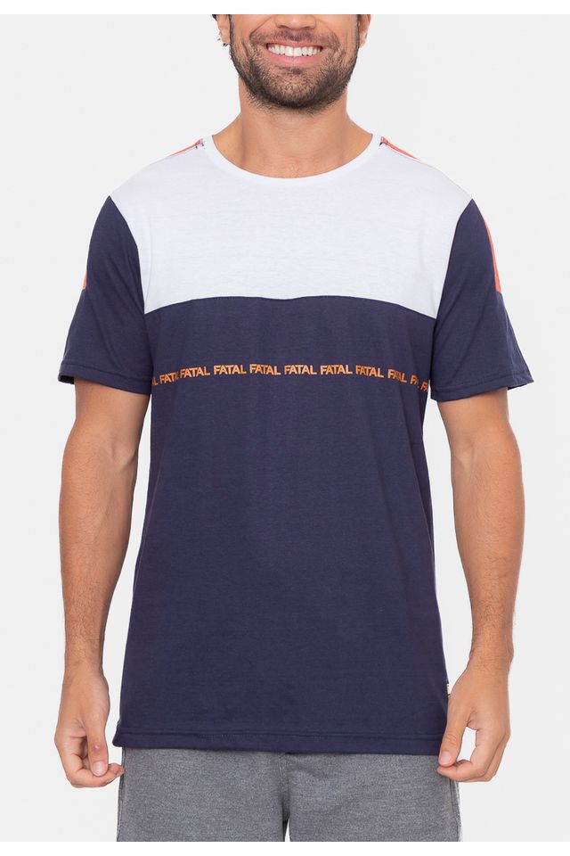 Camiseta-Fatal-Especial-Okoye-Azul-Marinho