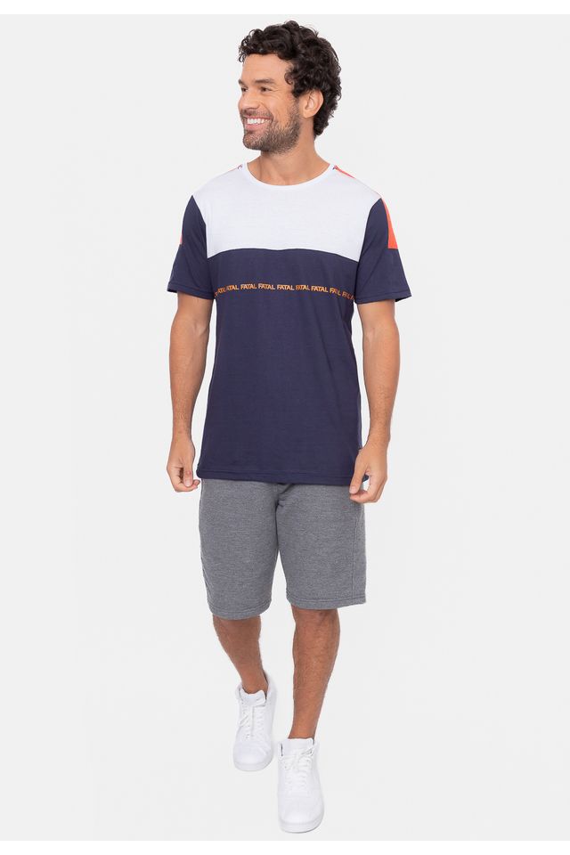 Camiseta-Fatal-Especial-Okoye-Azul-Marinho