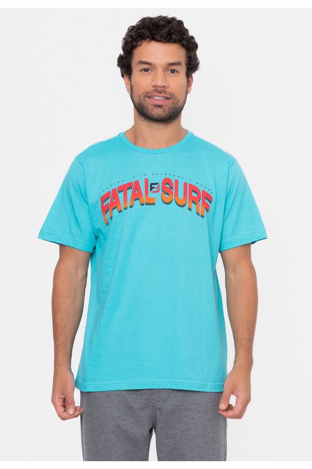 Camiseta-Fatal-Heart-Azul