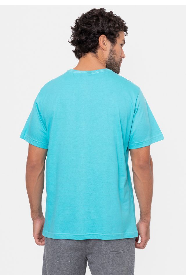 Camiseta-Fatal-Heart-Azul
