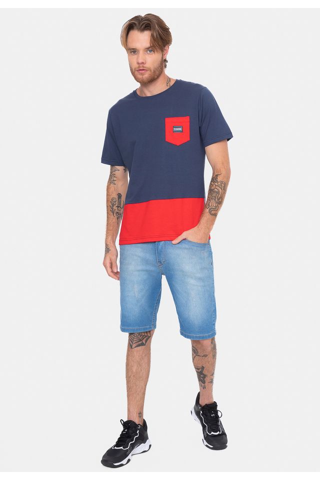 Camiseta-Fatal-Especial-Jones-Azul-Marinho