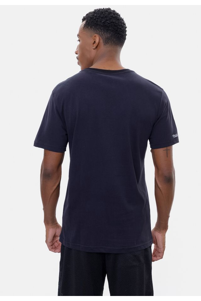 Camiseta-Mitchell---Ness-Pop-Art-Chicago-Bulls-Preta Camiseta-Mitchell---Ness-Pop-Art-Chicago-Bulls-Preta