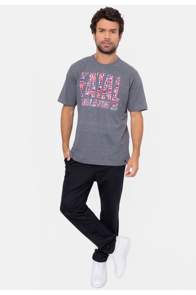 Camiseta-Fatal-Flag-Cinza-Mescla-Escuro