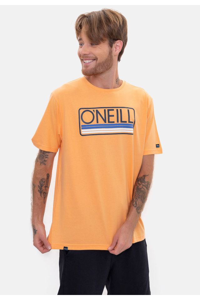 Camiseta-Oneill-Headquarters-Laranja
