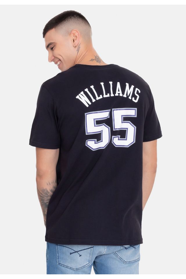 Camiseta-Mitchell---Ness-Name-And-Number-Jason-Williams-Sacramento-Kings-Preta