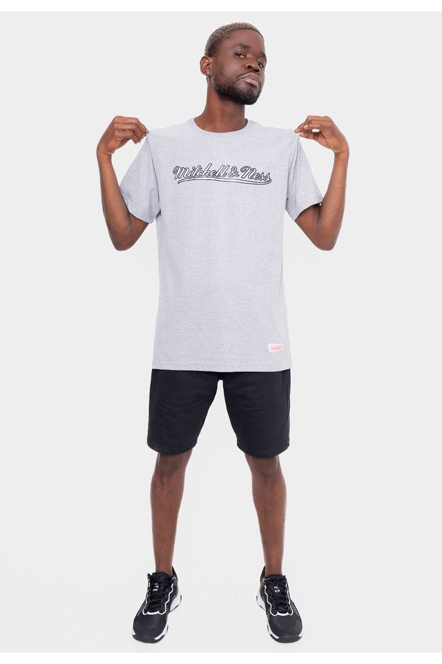 Camiseta-Mitchell---Ness-Branded-Script-Cinza-Mescla