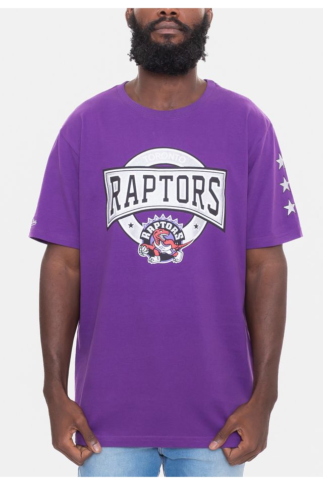 Camiseta-Mitchell---Ness-Team-Star-Toronto-Raptors-Roxa