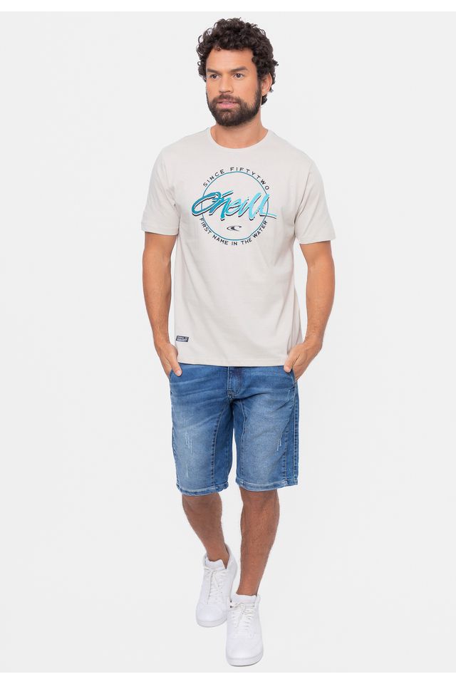 Camiseta-Oneill-Keg-Stand-Bege
