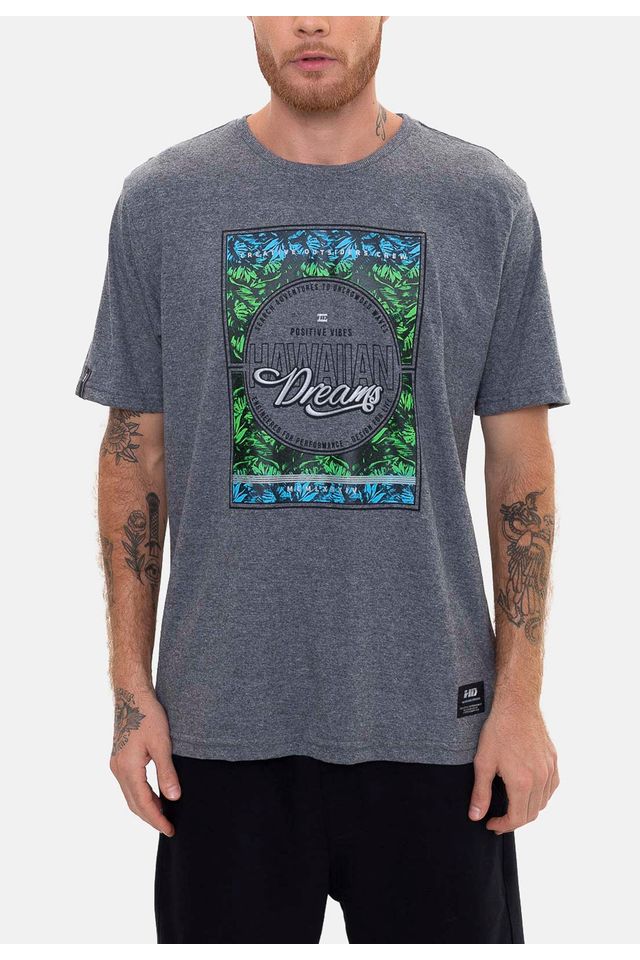 Camiseta-HD-Dark-Skull-Cinza