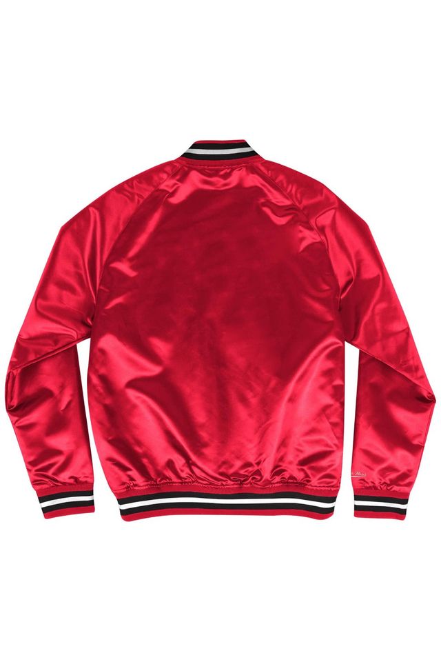 Jaqueta-Mitchell---Ness-Lightweight-Satin-Jacket-Chicago-Bulls-Vermelha