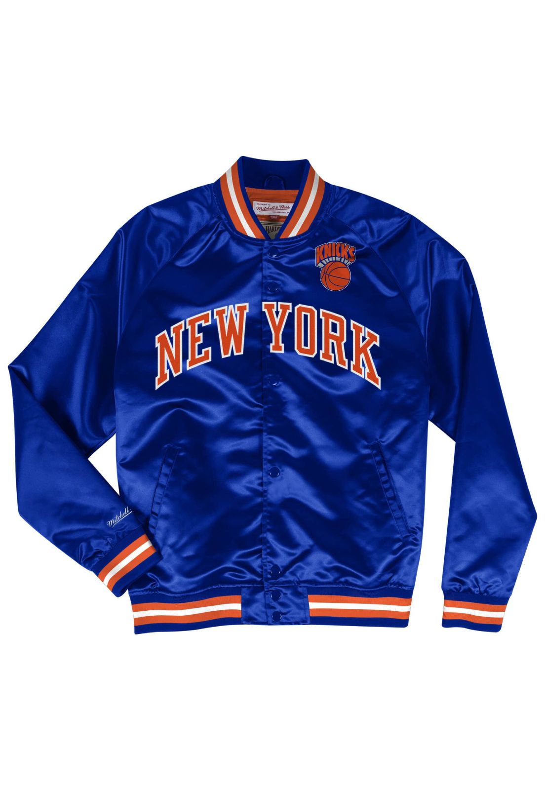 Jaqueta Mitchell & Ness NBA Lightweight Satin Jacket New York