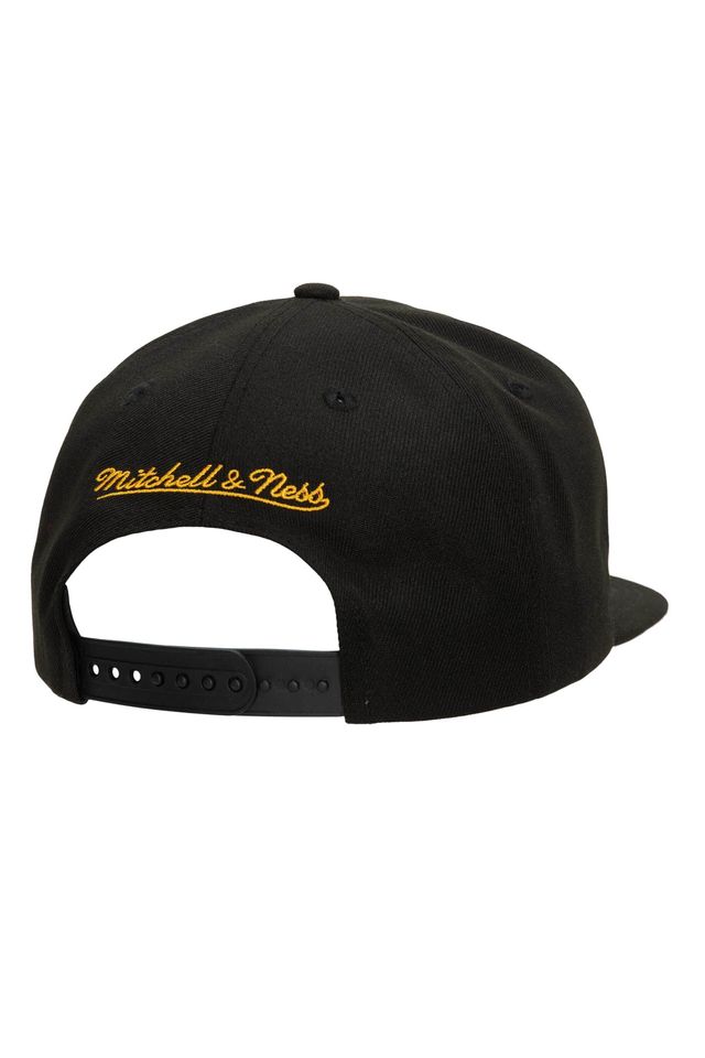 Bone-Mitchell---Ness-NBA-Shark-Bite-Snapback-Los-Angeles-Lakers-Preto