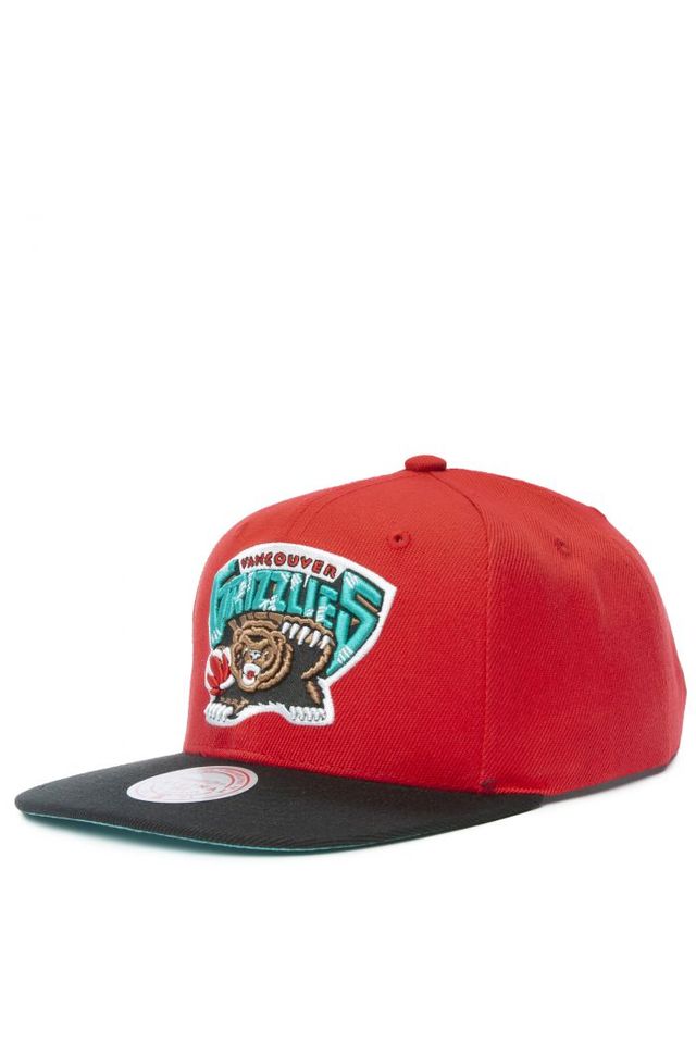 Bone-Mitchell---Ness-NBA-Core-Basic-Snap-HWC-Vancouver-Grizzlies-Vermelho-com-Preto Bone-Mitchell---Ness-NBA-Core-Basic-Snap-HWC-Vancouver-Grizzlies-Vermelho-com-Preto