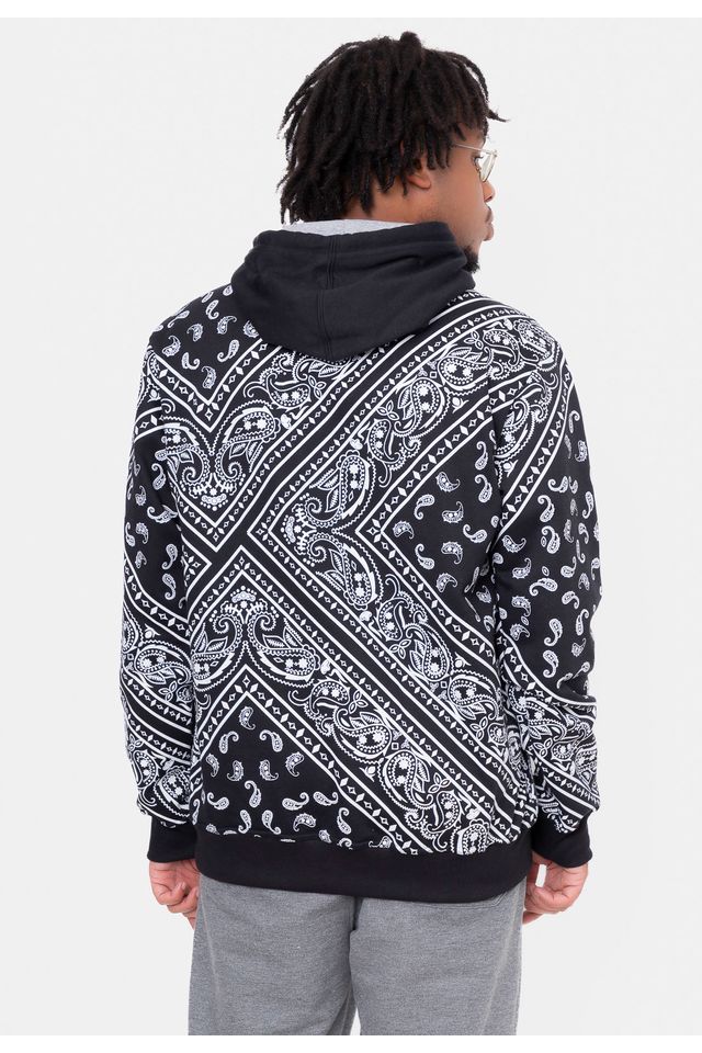 Moletom-Ecko-Capuz-Ley-Preto Moletom-Ecko-Capuz-Ley-Preto