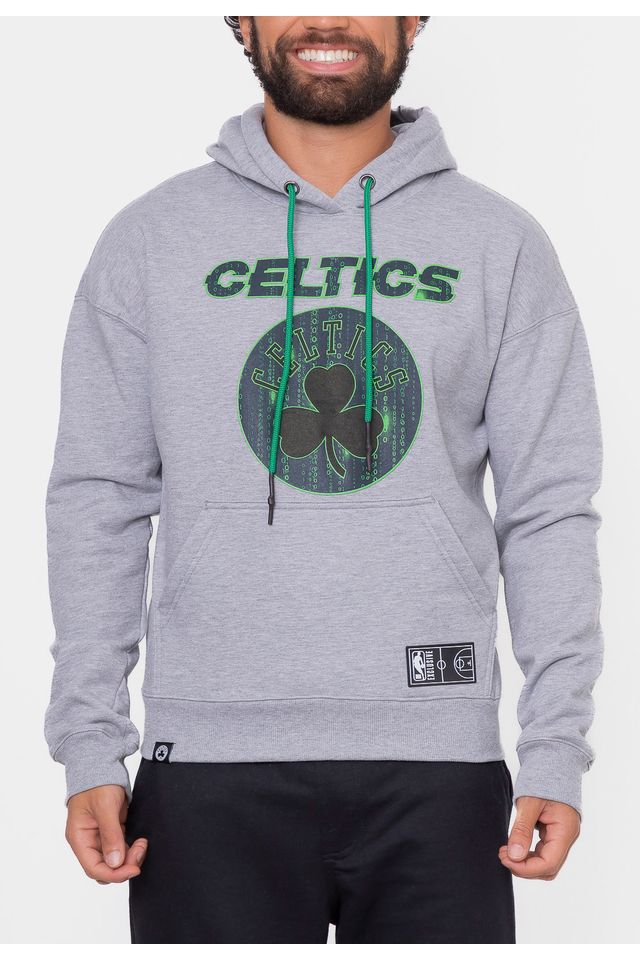 Moletom-NBA-Matrix-Boston-Celtics-Cinza-Mescla