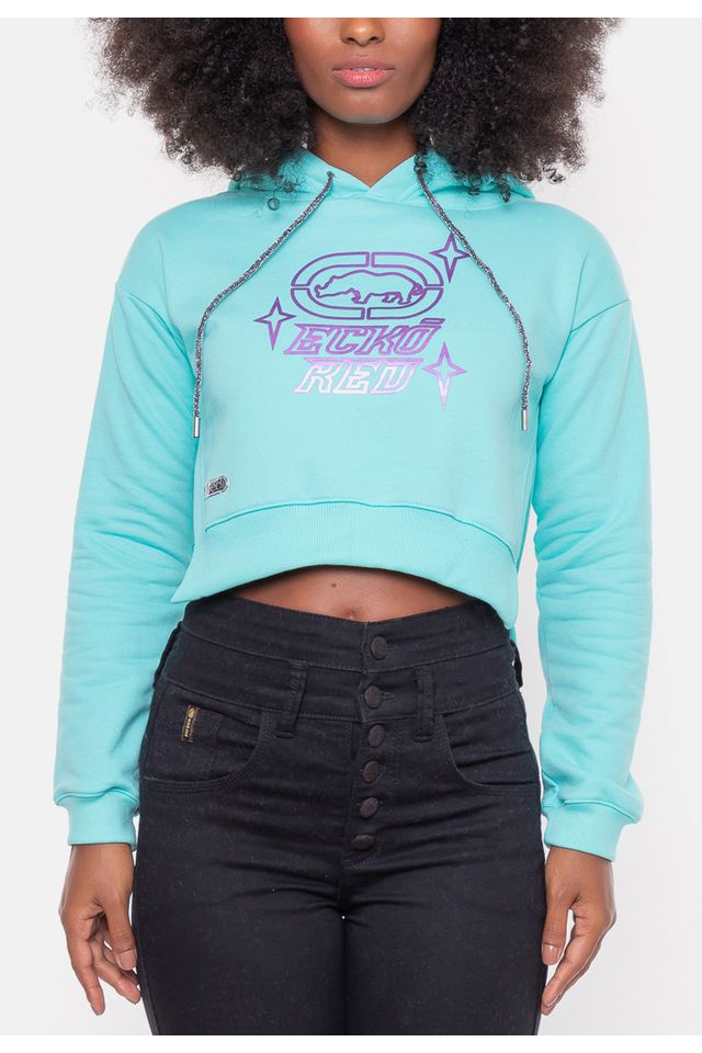 Moletom-Ecko-Feminino-Cropped-Chin-Verde