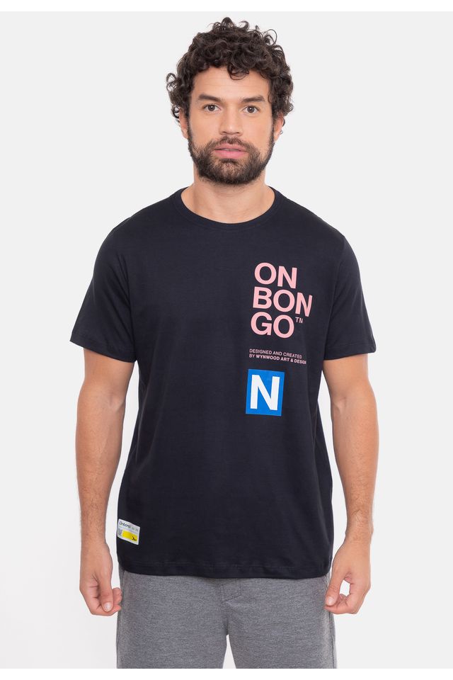 Camiseta-Onbongo-Emba-Preta Camiseta-Onbongo-Emba-Preta