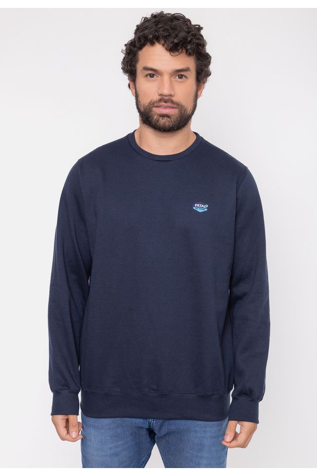 Moletom-Fatal-Gola-Careca-Navy-Azul-Marinho