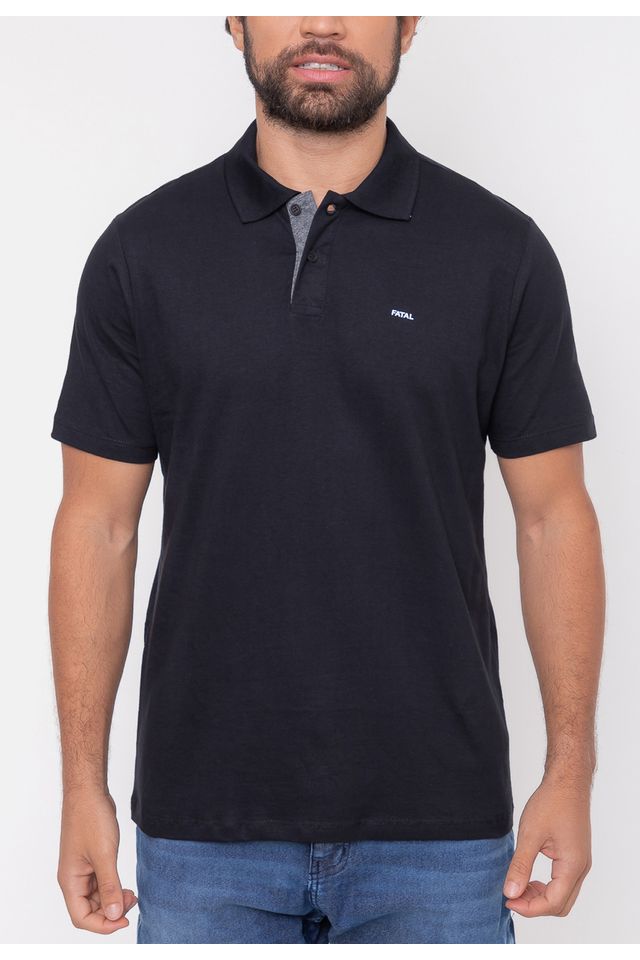 Camisa-Polo-Fatal-Basic-Power-Preta
