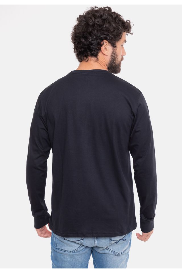 Camiseta-HD-Manga-Longa-Raja-Preta-Com-Cinza