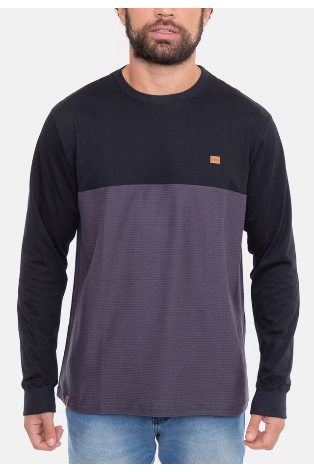 Camiseta-HD-Manga-Longa-Raja-Preta-Com-Cinza