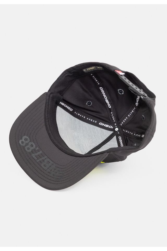 Bone-Onbongo-Snapback-Aba-Curva-Preto