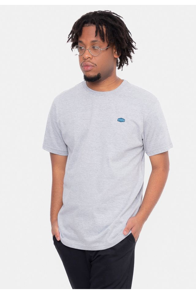 Camiseta-Fatal-Plata-Gelo-Mescla Camiseta-Fatal-Plata-Gelo-Mescla