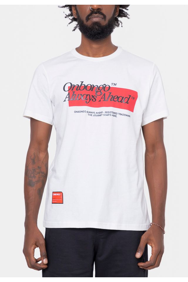 Camiseta-Onbongo-Mina-Branca Camiseta-Onbongo-Mina-Branca