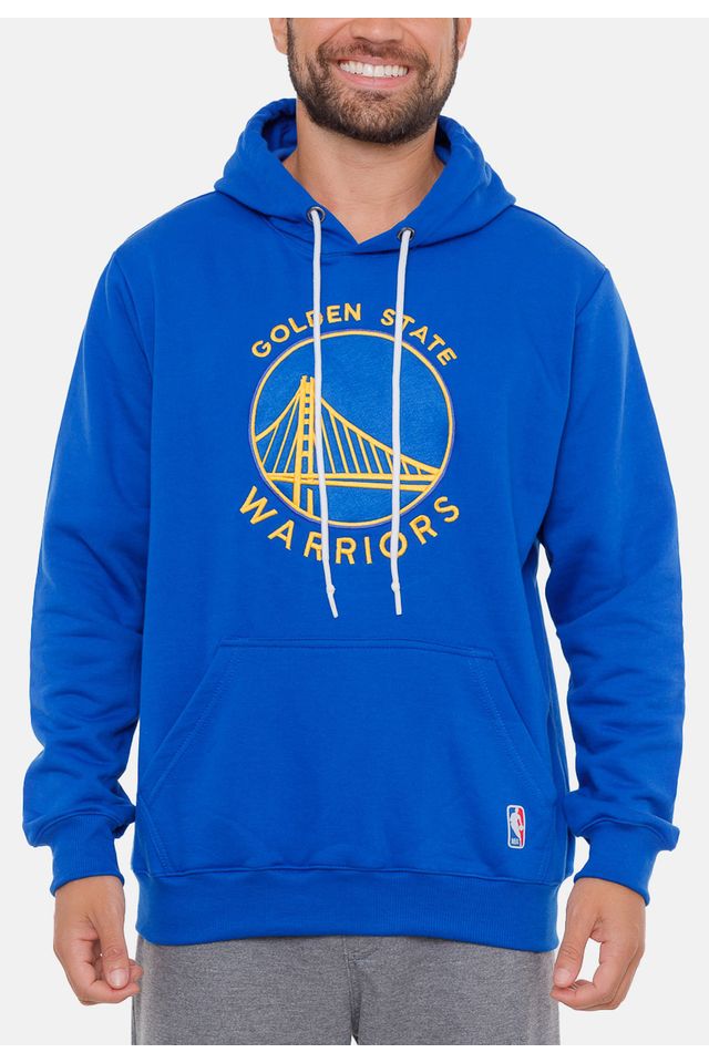 Moletom-NBA-Feltro-Logo-Golden-State-Warriors-Azul