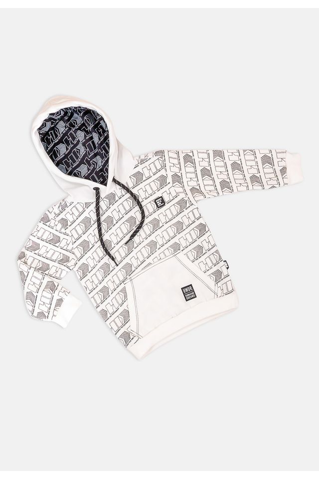 Moletom-HD-Canguru-Infantil-Off-White Moletom-HD-Canguru-Infantil-Off-White