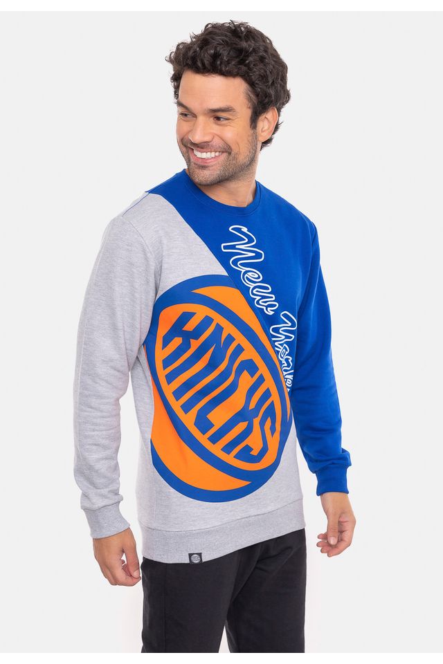 Moletom-NBA-Wordmark-New-York-Knicks-Azul