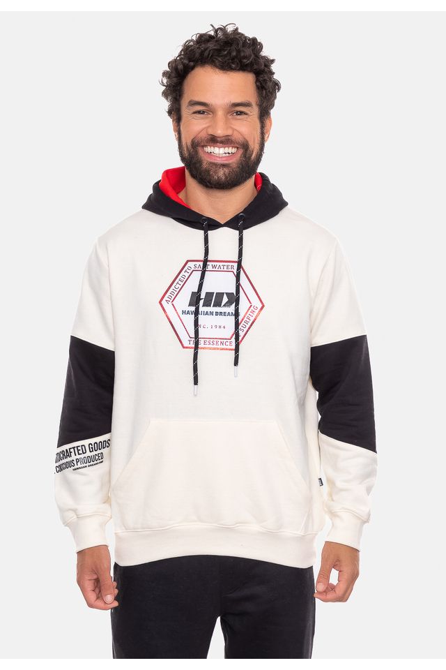 Moletom-HD-Canguru-Japan-Off-White Moletom-HD-Canguru-Japan-Off-White