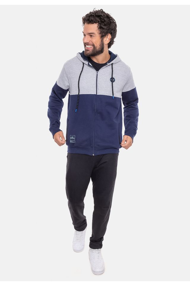 Moletom-Oneill-Melange-Azul-Marinho