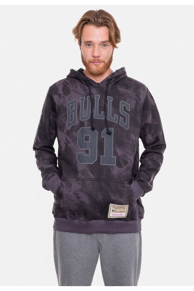 Moletom-Mitchell---Ness-Dennis-Rodman-Preto Moletom-Mitchell---Ness-Dennis-Rodman-Preto