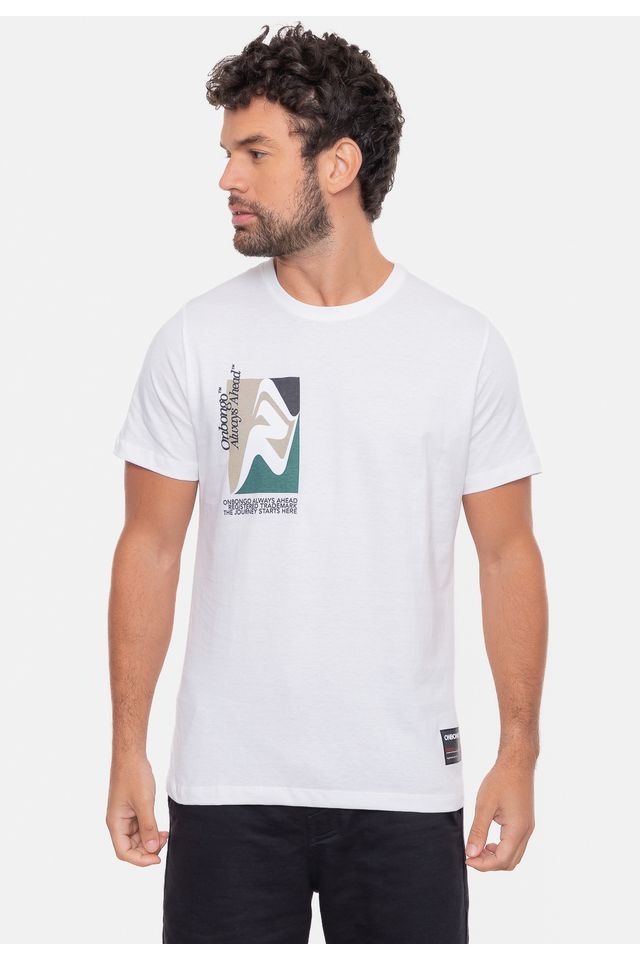 Camiseta-Onbongo-Estampada-Glory-Branca Camiseta-Onbongo-Estampada-Glory-Branca